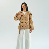 Trench Jacket Beige - AB ESSENTIALS