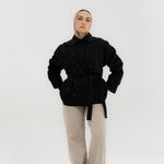 Trench Jacket Black - AB ESSENTIALS