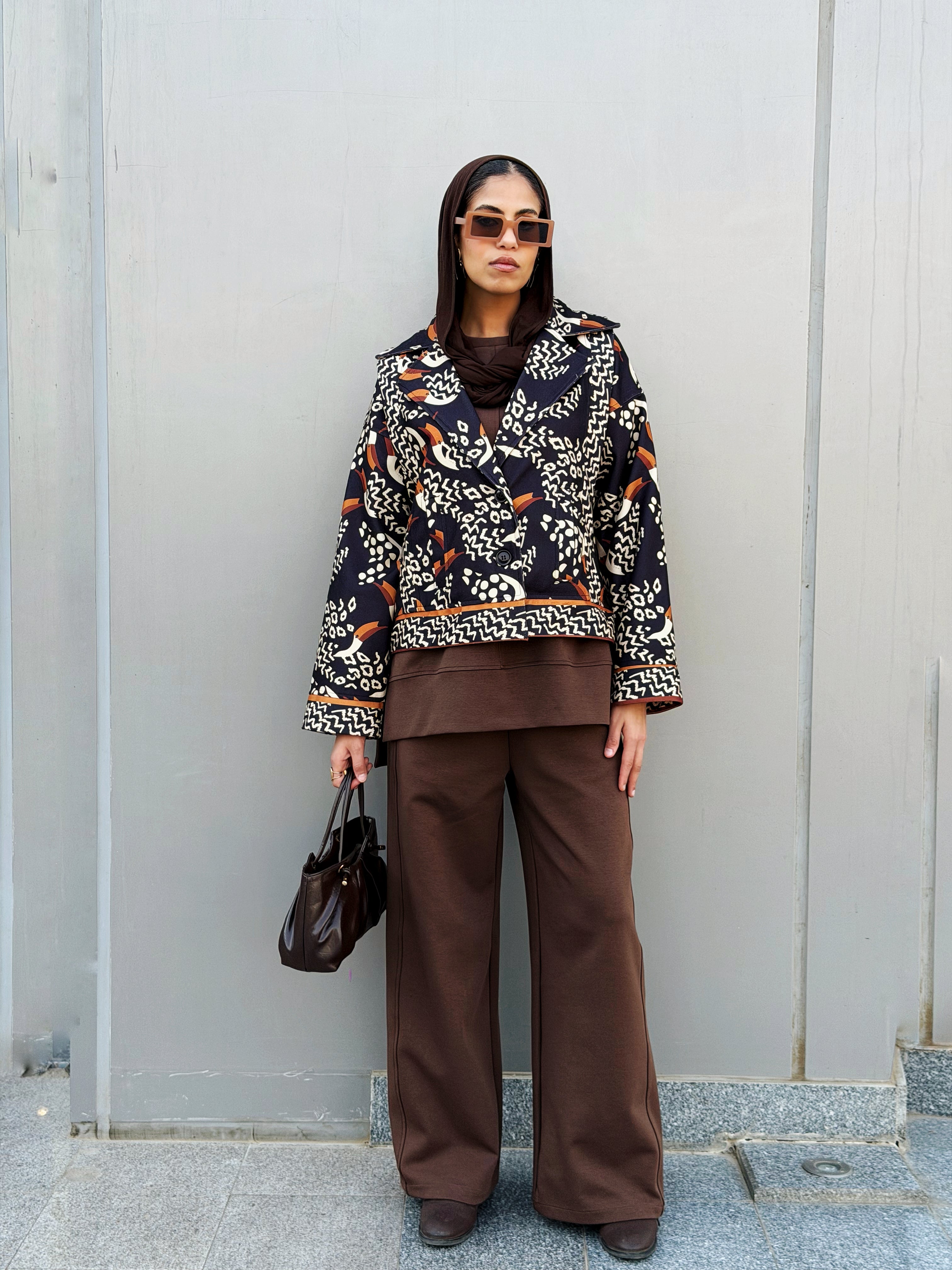 Tropical Black Jacket - AB ESSENTIALS