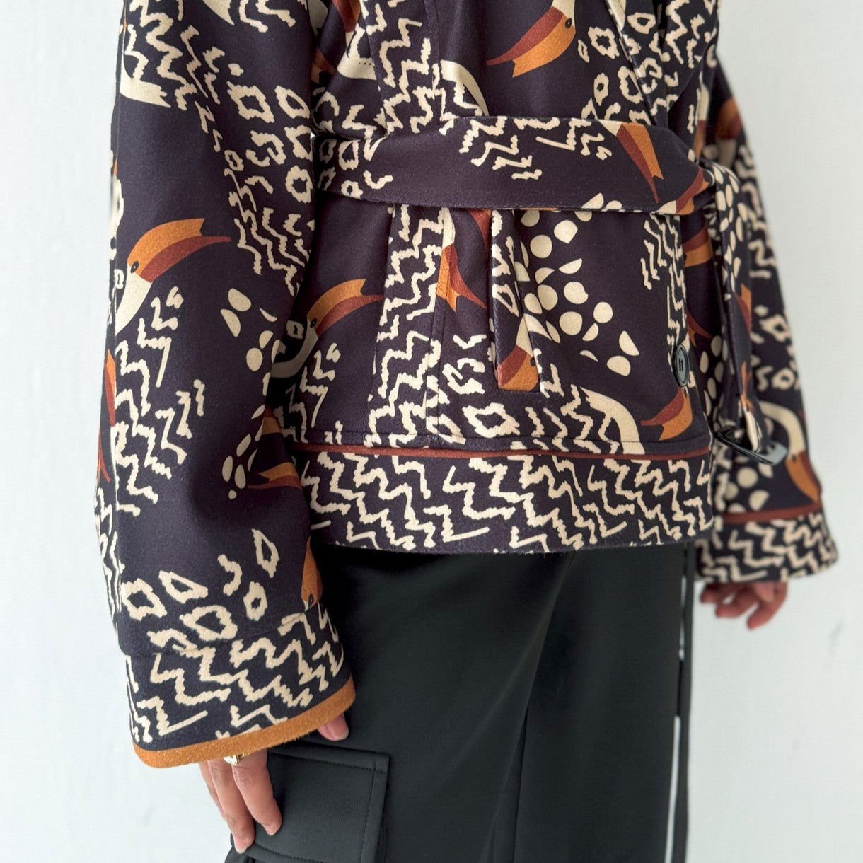 Tropical Black Jacket - AB ESSENTIALS