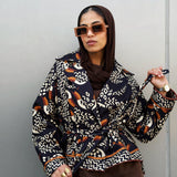 Tropical Black Jacket - AB ESSENTIALS