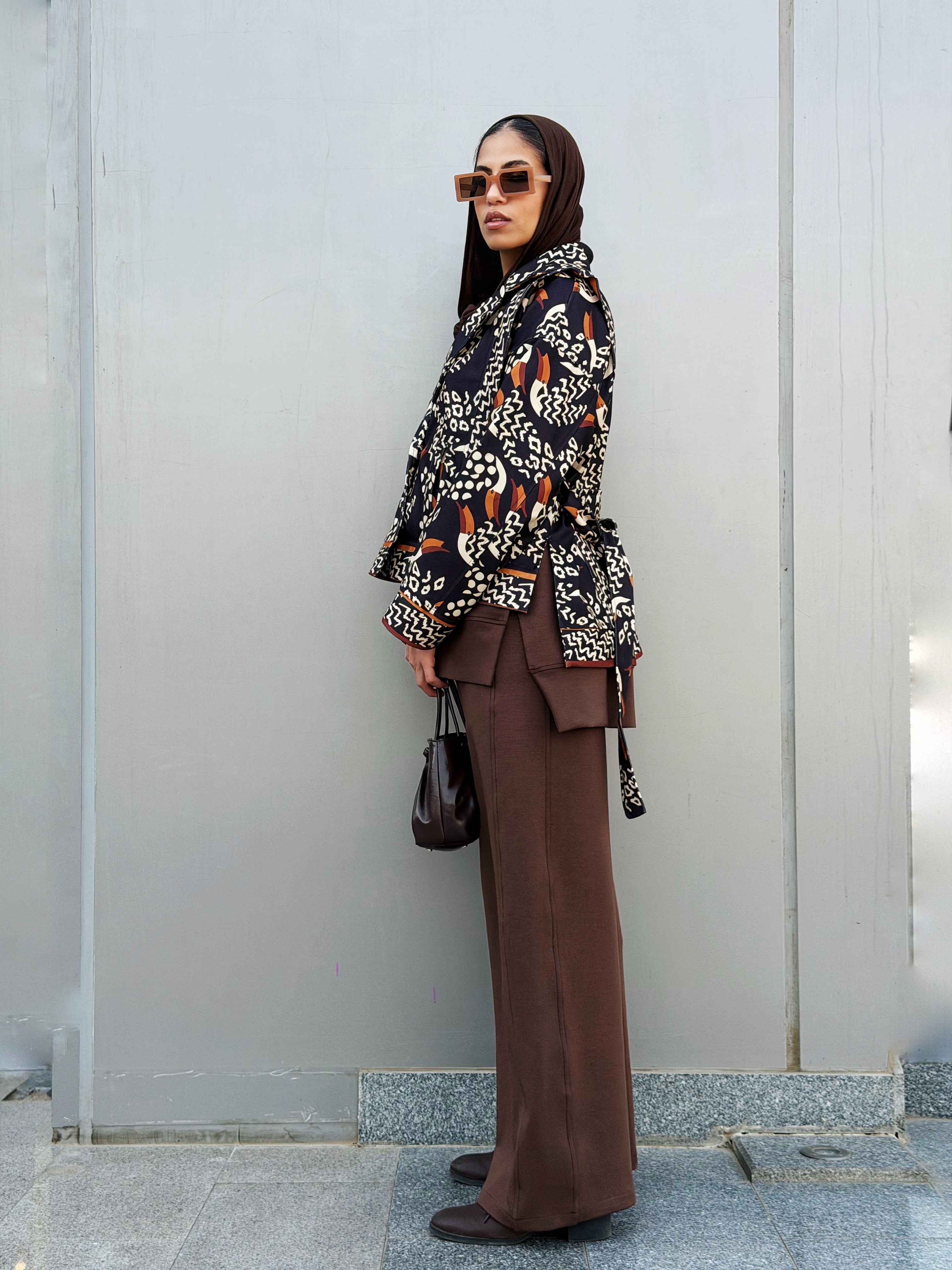 Tropical Black Jacket - AB ESSENTIALS