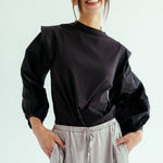 Unlike Top Black - AB ESSENTIALS
