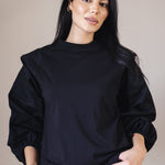 Unlike Top Black - AB ESSENTIALS