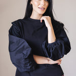 Unlike Top Black - AB ESSENTIALS