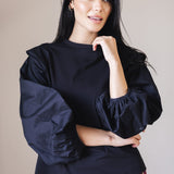 Unlike Top Black - AB ESSENTIALS
