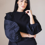 Unlike Top Black - AB ESSENTIALS