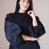 Unlike Top Black - AB ESSENTIALS