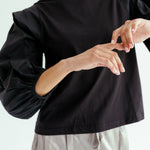 Unlike Top Black - AB ESSENTIALS