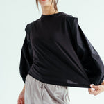 Unlike Top Black - AB ESSENTIALS