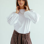 Unlike Top White - AB ESSENTIALS