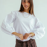 Unlike Top White - AB ESSENTIALS