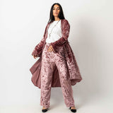 Velvet Cardigan Rose - AB ESSENTIALS