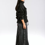 Warm Wool Jacket Black - AB ESSENTIALS