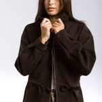 Warm Wool Jacket Brown - AB ESSENTIALS