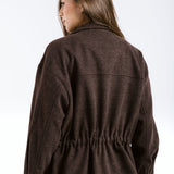 Warm Wool Jacket Brown - AB ESSENTIALS