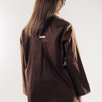 Wave Blouse Brown - AB ESSENTIALS