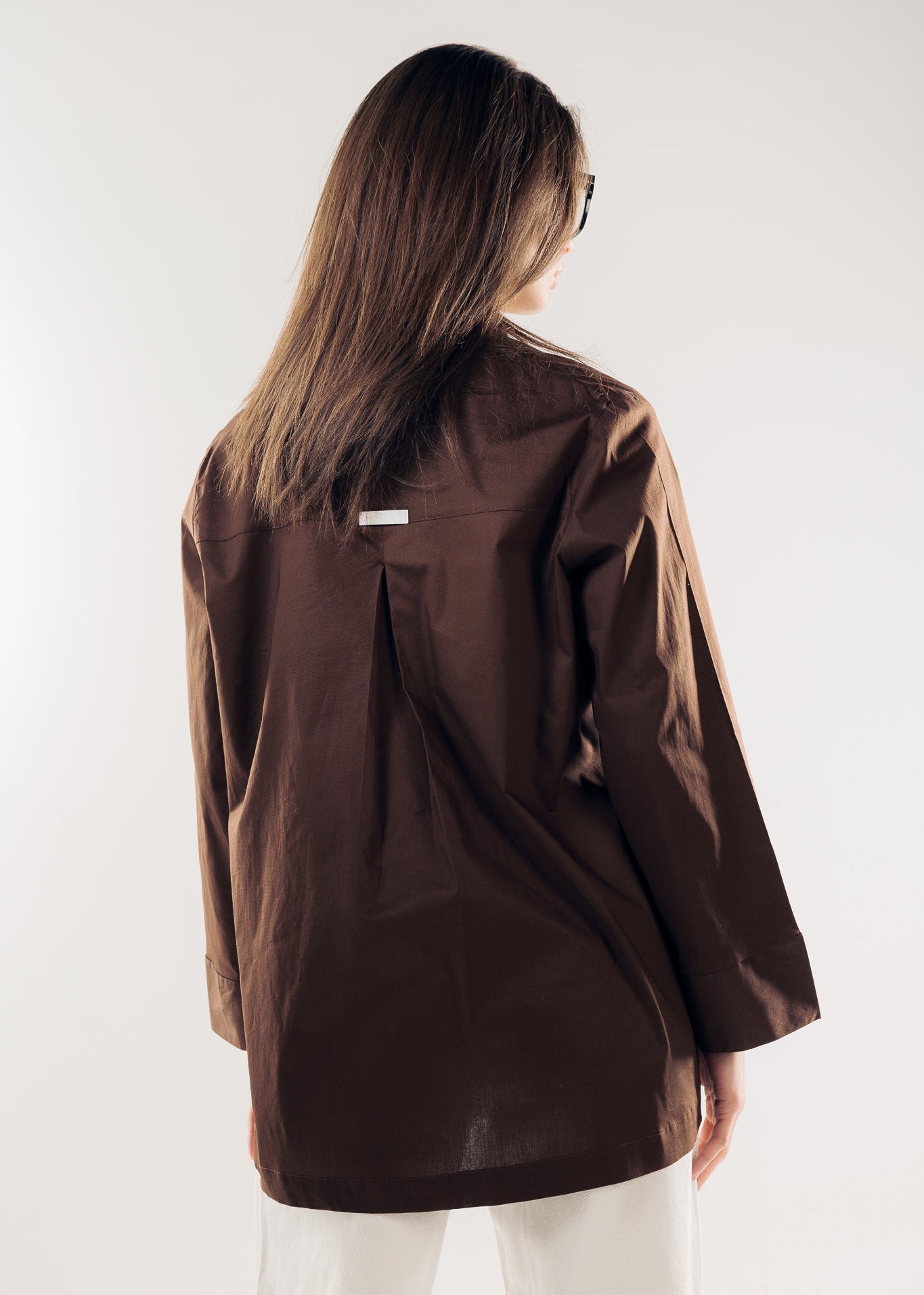 Wave Blouse Brown - AB ESSENTIALS