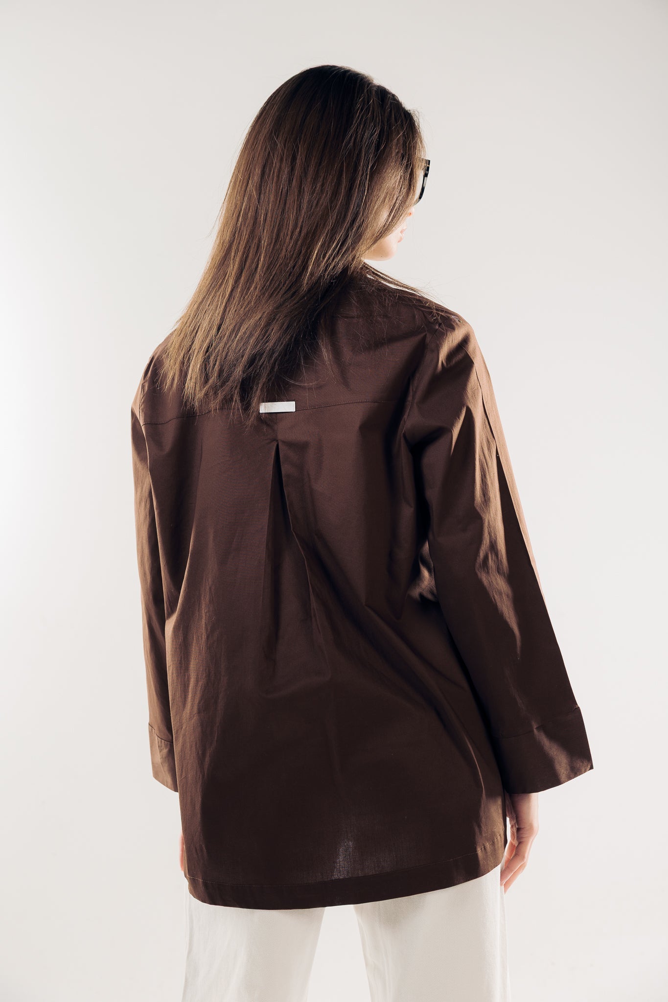 Wave Blouse Brown - AB ESSENTIALS