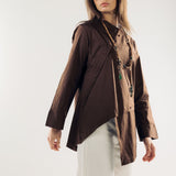 Wave Blouse Brown - AB ESSENTIALS