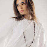 Wave Blouse White - AB ESSENTIALS