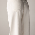 White Denim Pants - AB ESSENTIALS