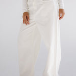 White Denim Pants - AB ESSENTIALS