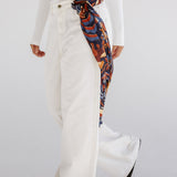 White Denim Pants - AB ESSENTIALS