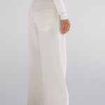 White Denim Pants - AB ESSENTIALS