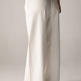 White Denim Pants - AB ESSENTIALS