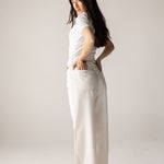 White Denim Pants - AB ESSENTIALS