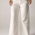 White Denim Pants - AB ESSENTIALS