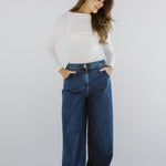 Wide Legs Jeans Pants - AB ESSENTIALS