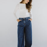 Wide Legs Jeans Pants - AB ESSENTIALS