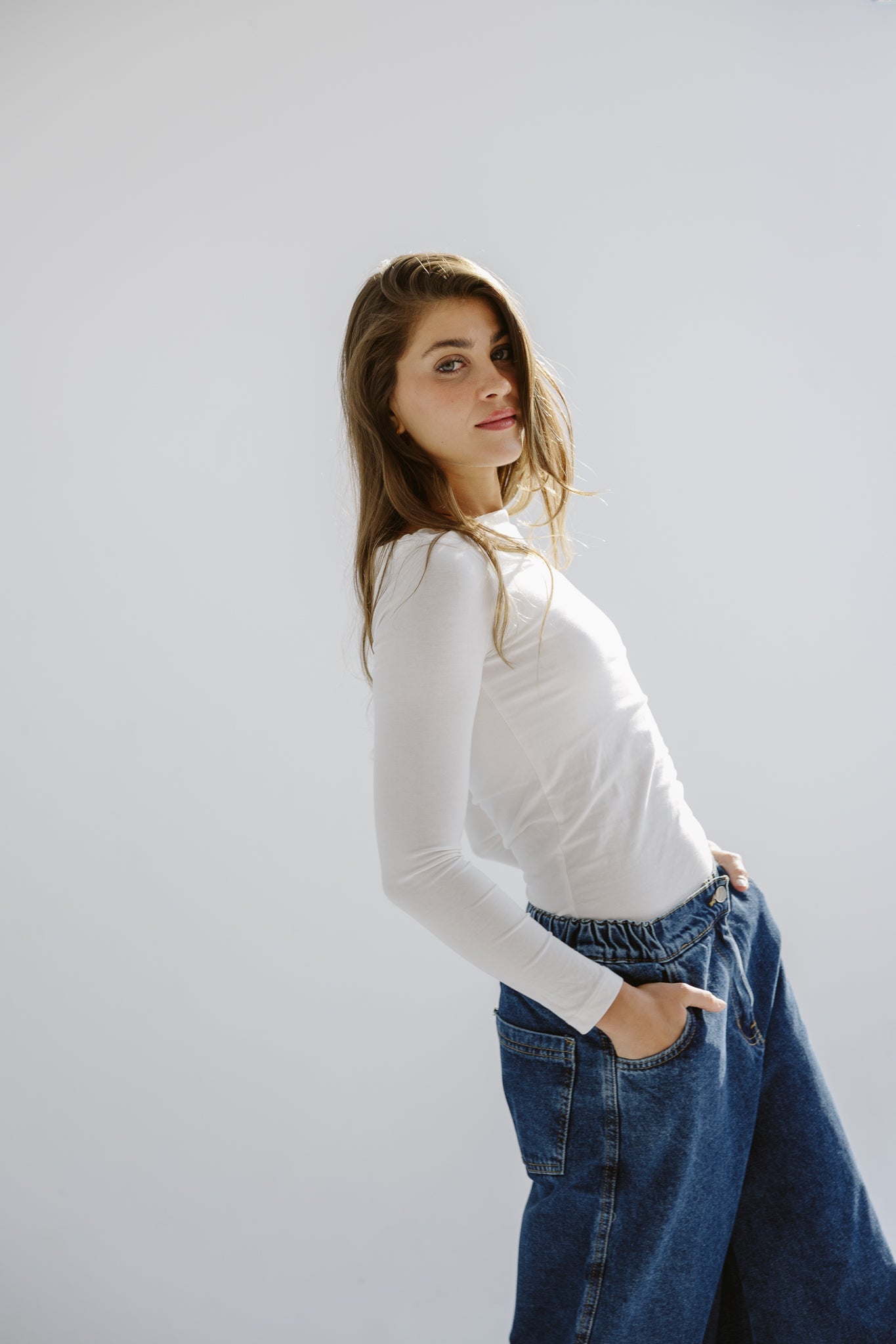 Wide Legs Jeans Pants - AB ESSENTIALS