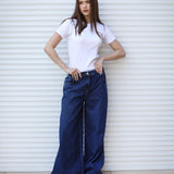Wide Legs Jeans Pants - AB ESSENTIALS