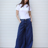 Wide Legs Jeans Pants - AB ESSENTIALS