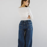 Wide Legs Jeans Pants - AB ESSENTIALS