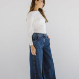Wide Legs Jeans Pants - AB ESSENTIALS