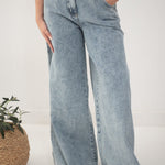 Wide Legs Jeans Pants ICE - AB ESSENTIALS