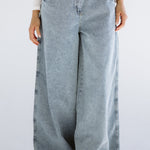 Wide Legs Jeans Pants ICE - AB ESSENTIALS