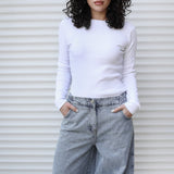 Wide Legs Jeans Pants ICE - AB ESSENTIALS