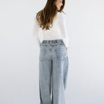 Wide Legs Jeans Pants ICE - AB ESSENTIALS