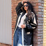 Windbreaker Coat Black - AB ESSENTIALS