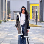 Windbreaker Coat Black - AB ESSENTIALS