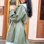 Windbreaker Coat Olive - AB ESSENTIALS