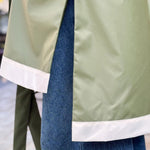 Windbreaker Coat Olive - AB ESSENTIALS