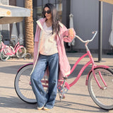 Windbreaker Coat Powder Rose - AB ESSENTIALS