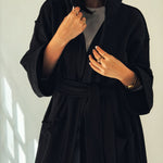 Winter Hug Coat Black - AB ESSENTIALS