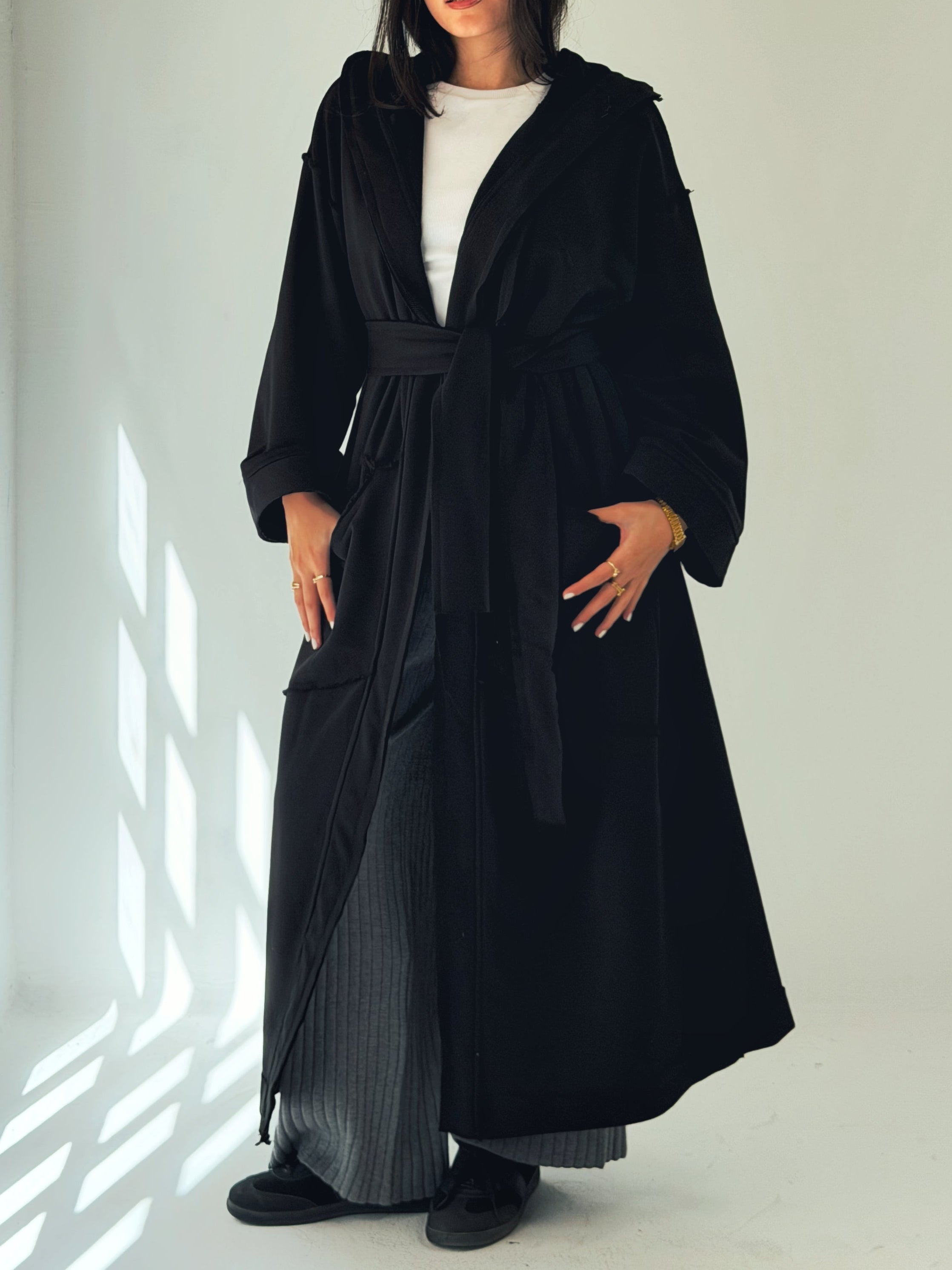 Winter Hug Coat Black - AB ESSENTIALS